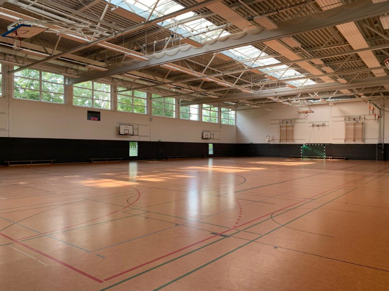 Sporthalle Marienschule Innenraum